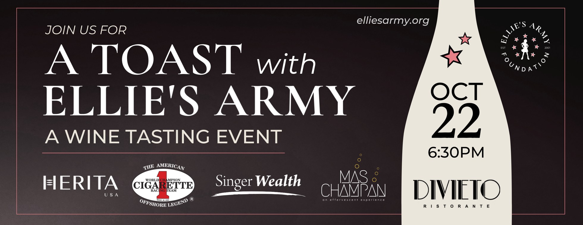 A Toast with Ellie's Army